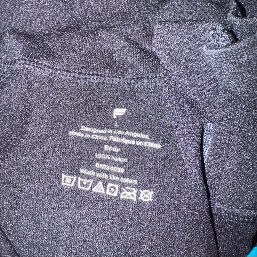 Fabletics Black 1/4 Zip Athletic Pullover - image 5